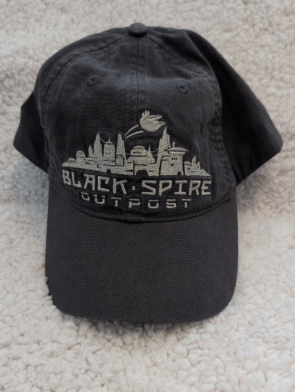 Disney Black Spire Outpost Gray & Black Cap